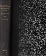 Proceeedings of the American Philosophical Society held at Philadelphia for Promoting useful knowledge 1937