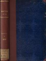 Revue de la Tuberculose 1910