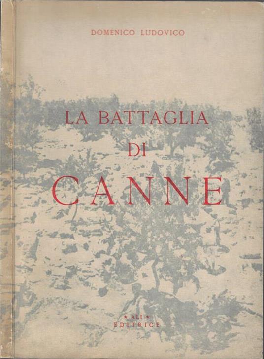 La  battaglia di canne - Domenico Ludovico - copertina