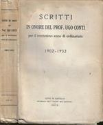 Scritti in onore del prof. Ugo Conti per il trentesimo anno di ordinario