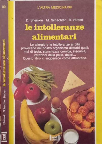 Le  intolleranze alimentari - copertina