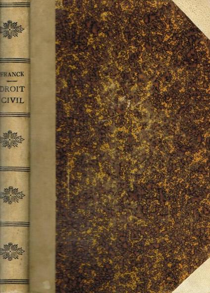 Philosophie du droit civil - copertina