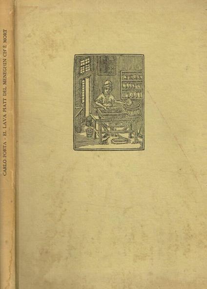 El lava piatt del meneghin ch'è mort - Carlo Porta - copertina