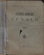 Statistica giudiziaria penale per l'anno 1892