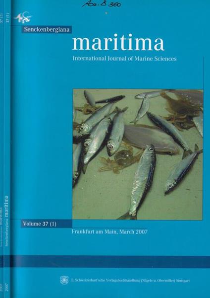 Maritima Anno 2007 - copertina