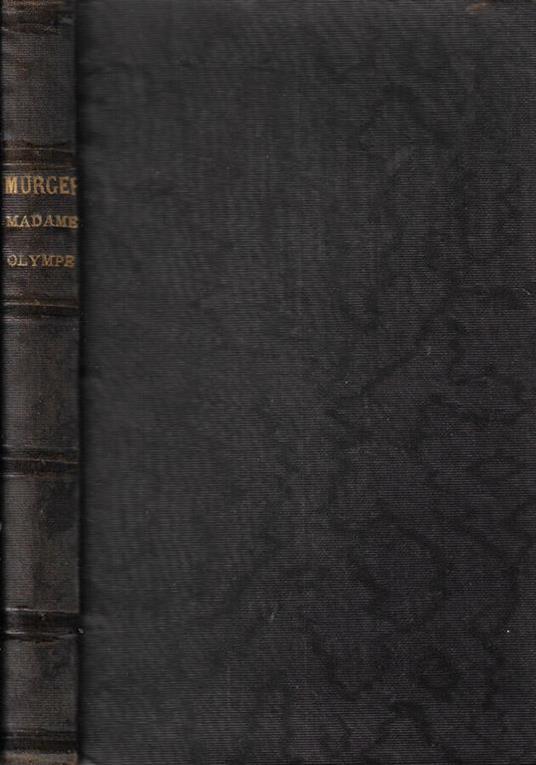 Madame Olympe - Henry Murger - copertina
