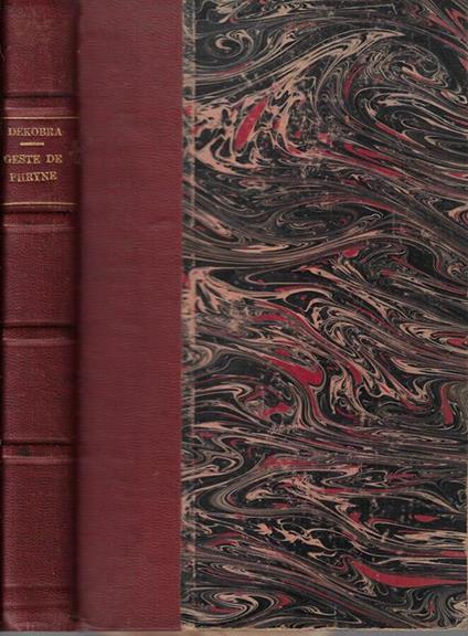 Le  geste de phryné - Maurice Dekobra - copertina