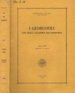 I  georgofili atti della accademia dei georgofili anno 1988 dispensa I-II-III-IV