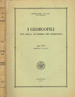 I  georgofili atti della accademia dei georgofili anno 1977 dispensa I-II-III-IV, serie VII, vol.XXIV