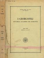 I  georgofili atti della accademia dei georgofili anno 1970 dispensa I-II-III-IV, Vol.XVII