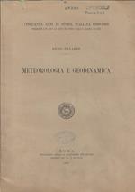 Meteorologia e geodinamica