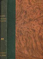 Bulletin de la societé royale de botanique de Belgique. Tome quarante-quatrieme, 1907