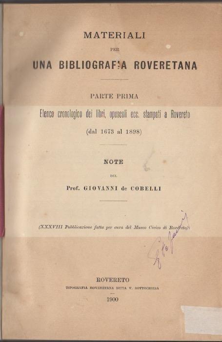 Studio Bibliografico Adige