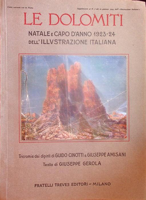 Le Dolomiti: Natale e Capo d'anno 1923-24 dell'Illustrazione italiana