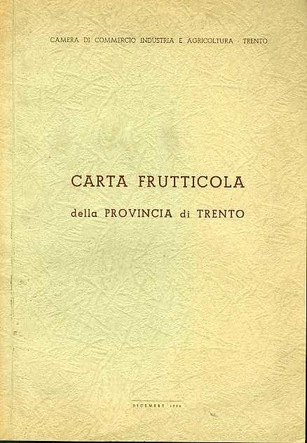 Carta frutticola della provincia di Trento