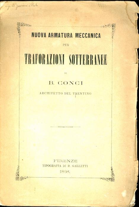 Nuova armatura meccanica per traforazioni sotterranee