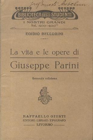 La  vita e le opere di Giuseppe Parini
