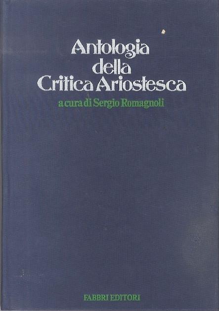 Antologia della critica ariostesca