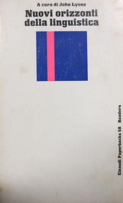 Nuovi orizzonti della linguistica