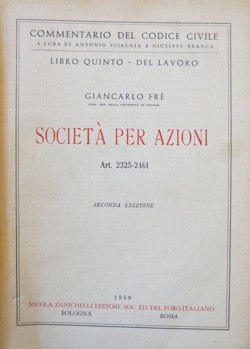 Art. 2325-2461: Società per azioni