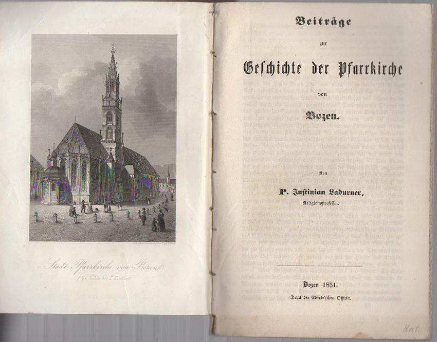 Geschichte der Pfarrkirche von Bozen