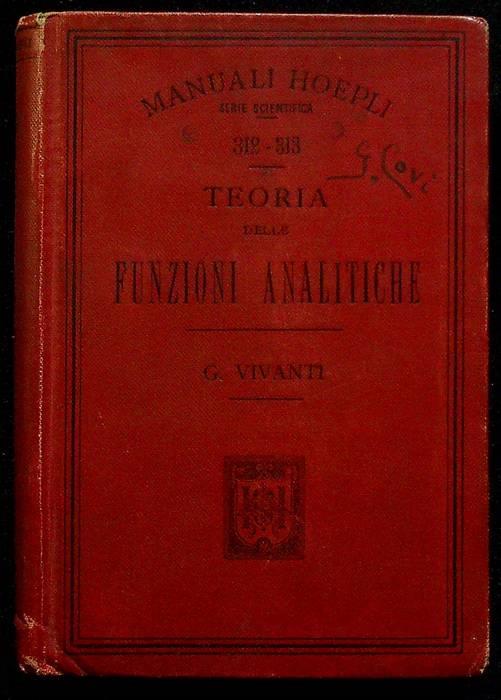 Teoria delle funzioni analitiche