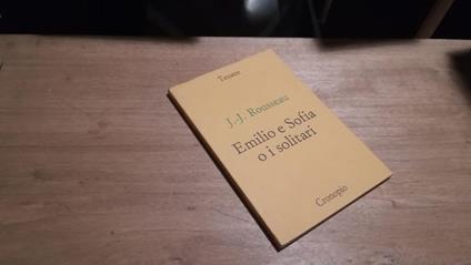 Emilio e Sofia o i solitari - Jean-Jacques Rousseau - copertina