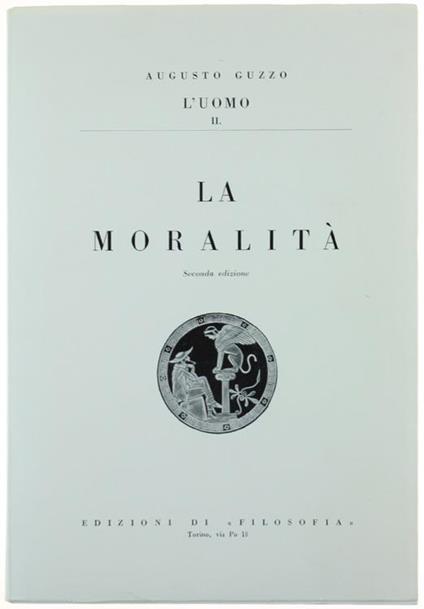 La Moralità - Augusto Guzzo - copertina