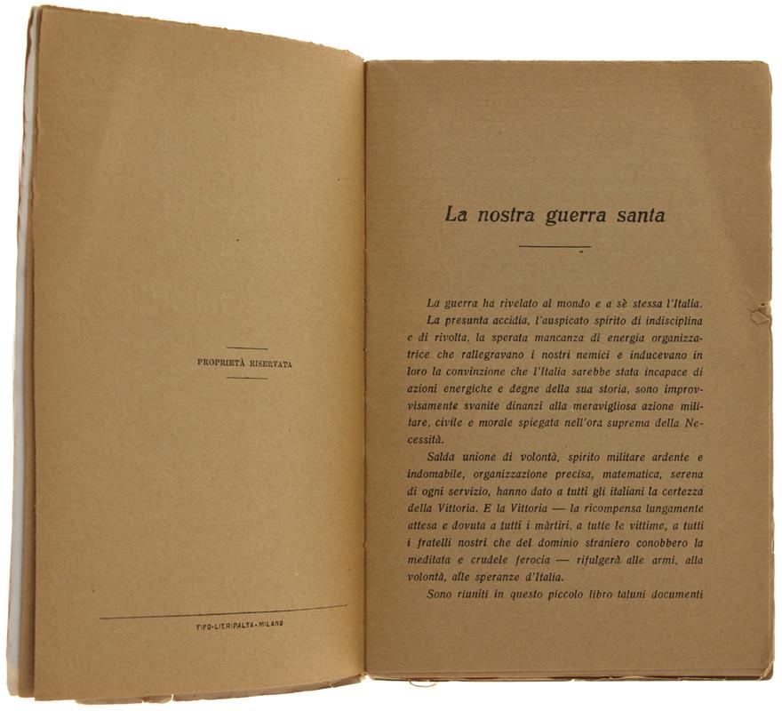 Il Diario Della Nostra Guerra - Bollettini Ufficiali Dell'Esercito E Della Marina