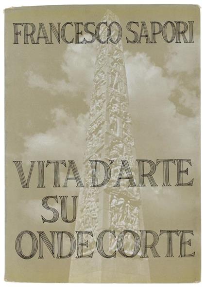 Vita D'Arte Su Onde Corte - Francesco Sapori - copertina