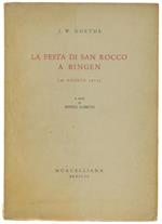 La  Festa Di San Rocco A Bingen (16 Agosto 1814). A Cura Di Renzo Gabetti