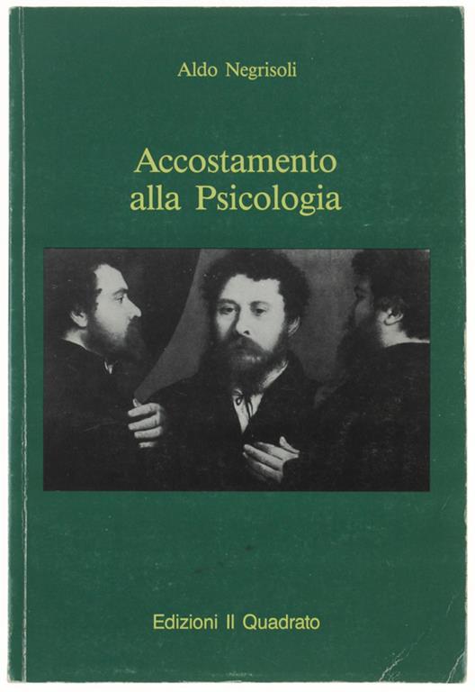 Accostamento Alla Psicologia - Aldo Negrisoli - copertina
