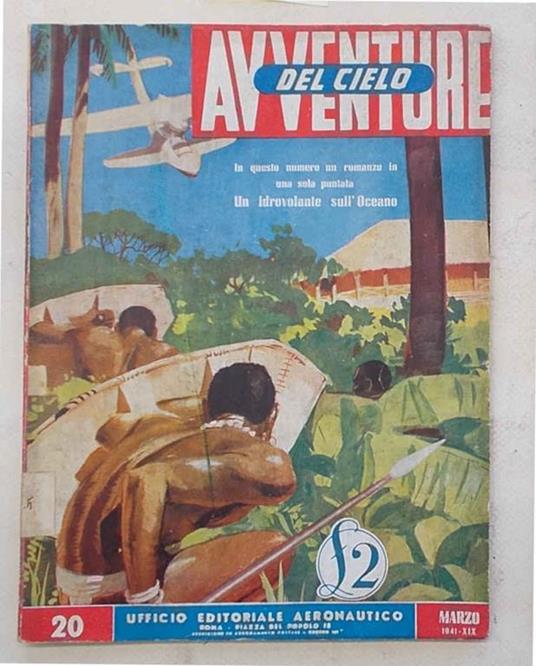 Avventure del Cielo. Anno III. N. 20 - copertina