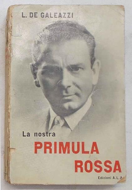 La nostra primula rossa - copertina