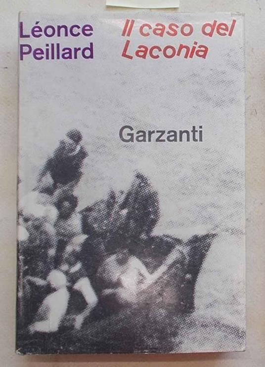 ll caso del Laconia (12 settembre 1942) - Leonce Peillard - copertina