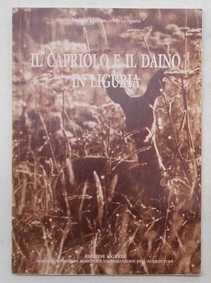 Il capriolo e il daino in Liguria - copertina