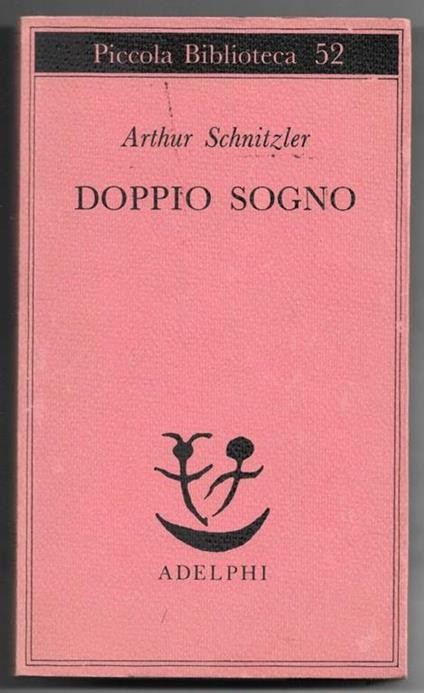 Doppio sogno - Arthur Schnitzler - copertina