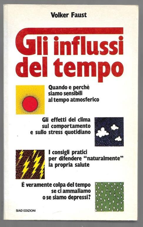 Gli influssi del tempo - Volker Faust - copertina