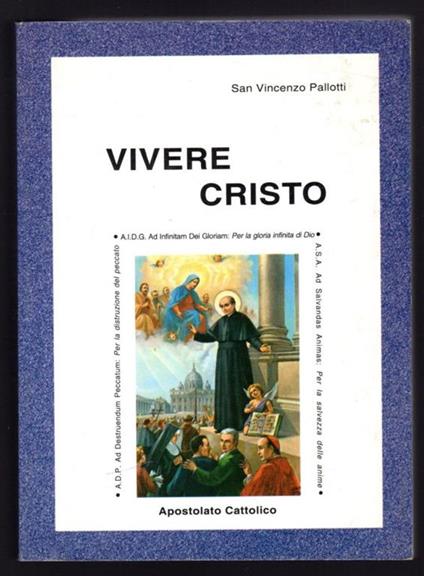 Vivere Cristo - Vincenzo Pallotti (san) - copertina