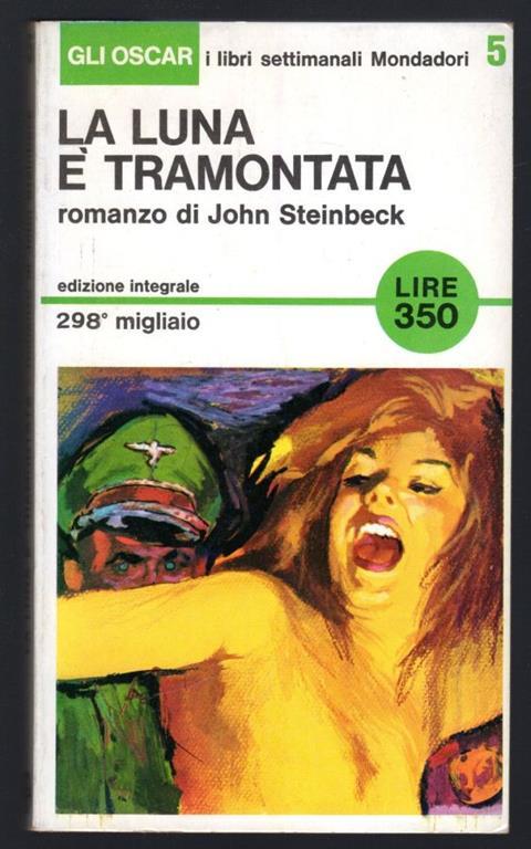 La luna è tramontata - John Steinbeck - copertina