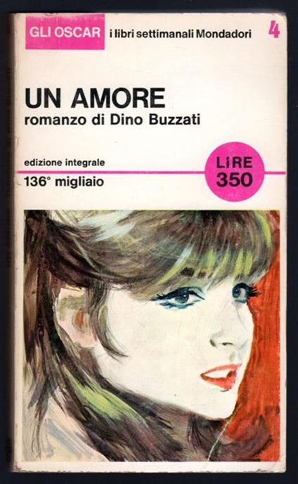 Un amore - Dino Buzzati - copertina
