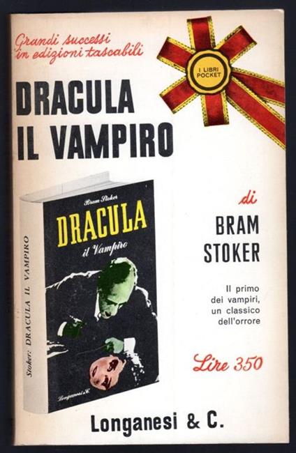 Dracula il vampiro - Bram Stoker - copertina