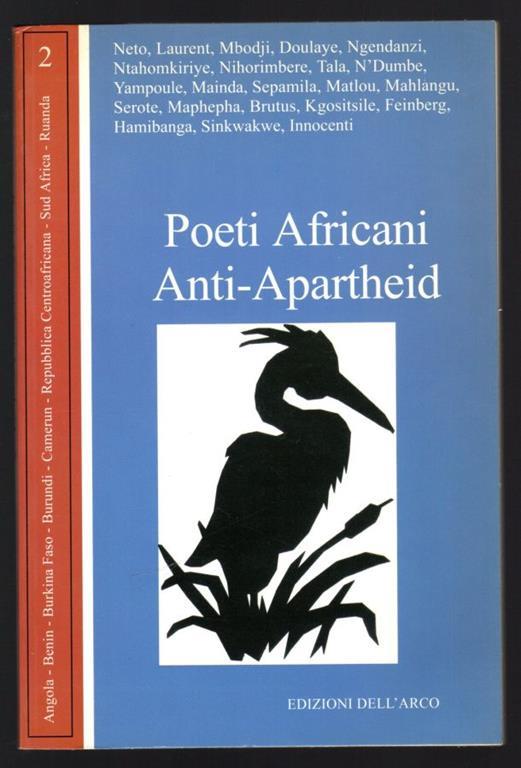 Poeti africani anti-apartheid Vol. II - copertina