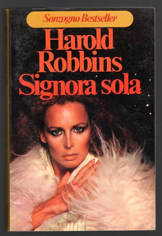 Signora sola - Harold Robbins - copertina