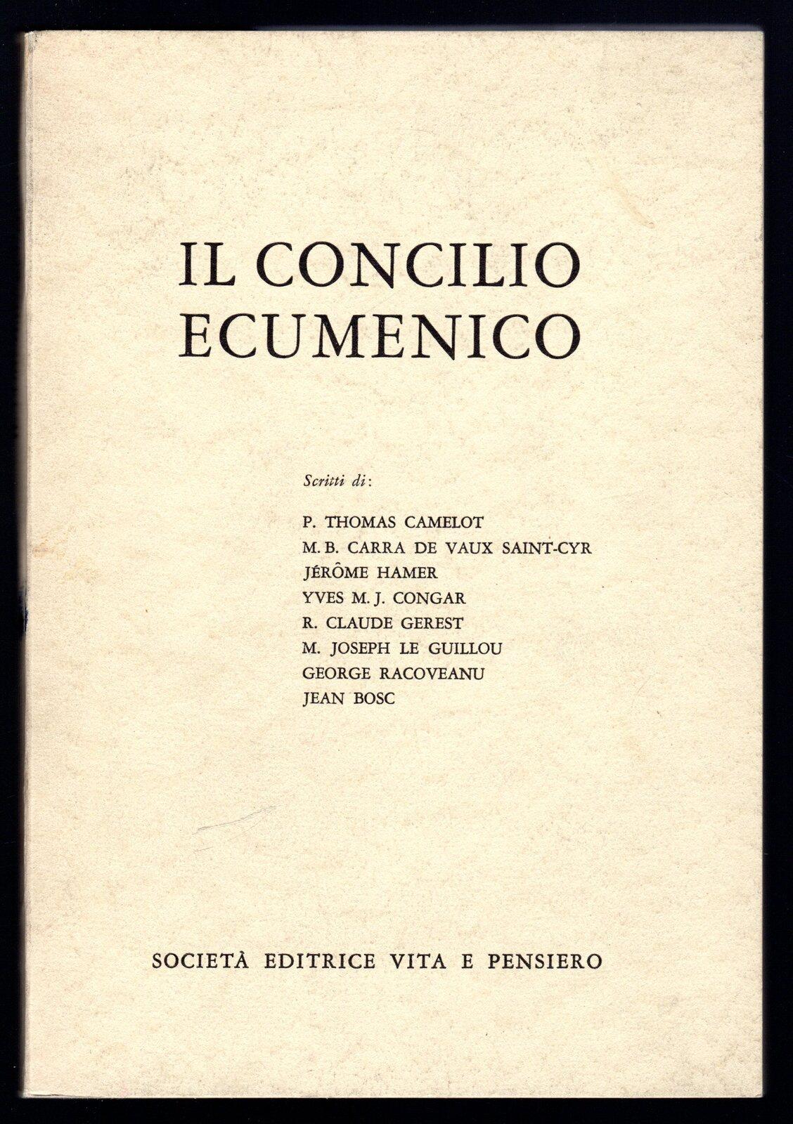 Il concilio ecumenico