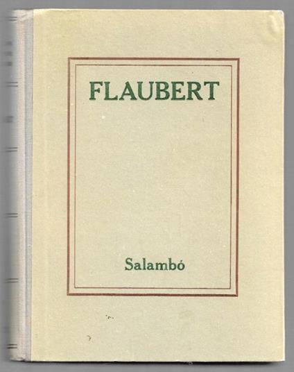 Salambò - Gustave Flaubert - copertina