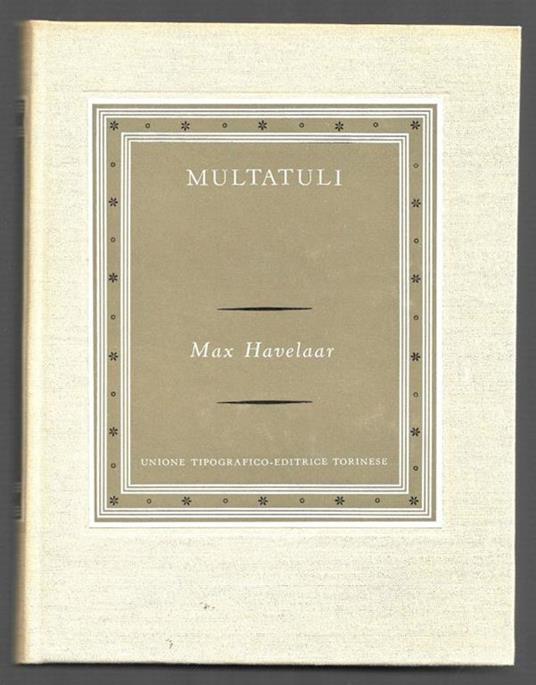 Max Havelaar - Multatuli - copertina