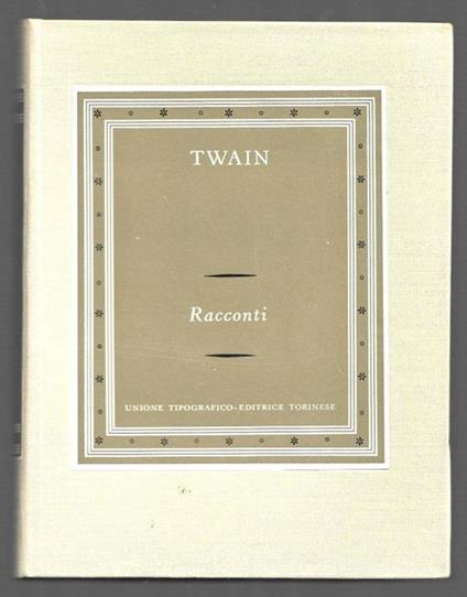 Racconti - Mark Twain - copertina