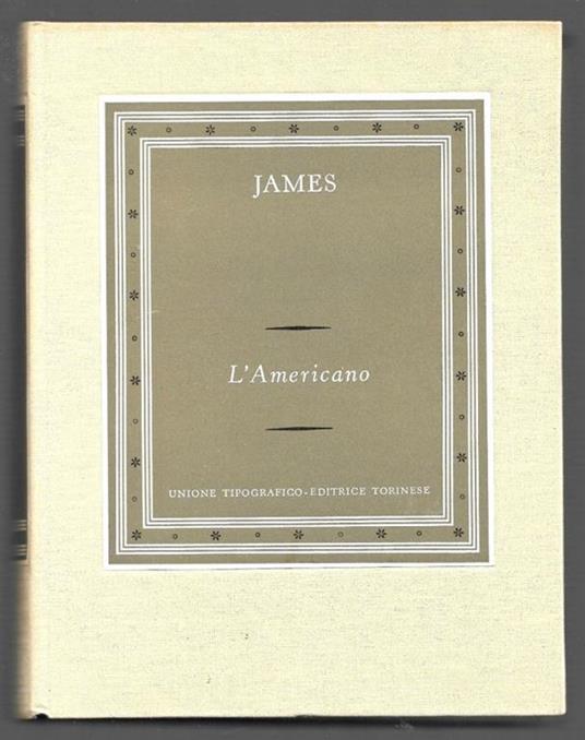 L' Americano - Henry James - copertina