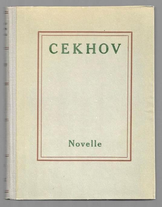 Novelle - Anton Chekhov - copertina